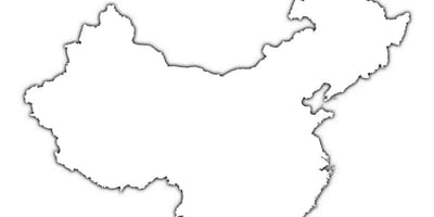 அவுட்லைன் வரைபடம் சீனா